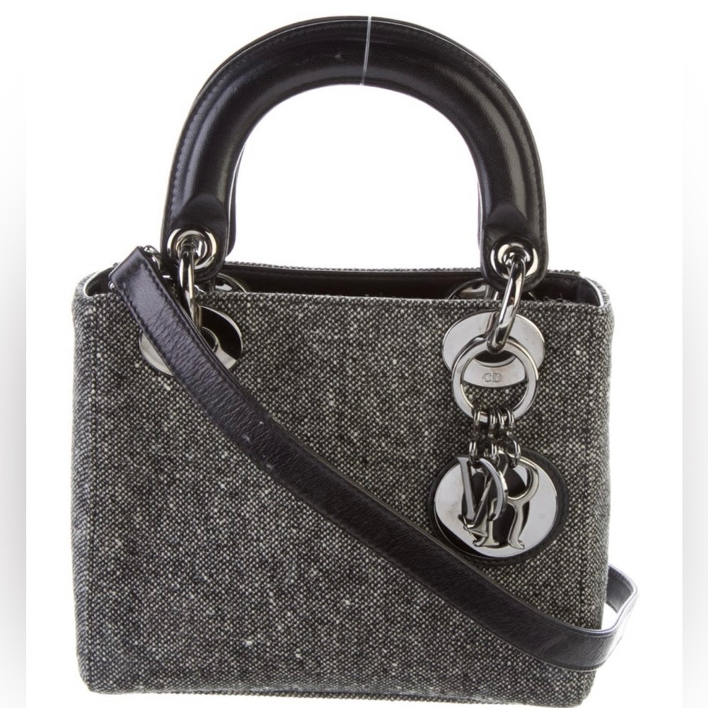 Mini tweed lady dior bag